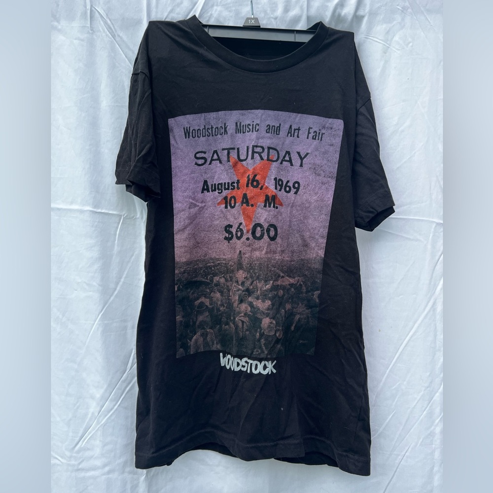 Vintage Woodstock Poster Advertisement Tee Shirt